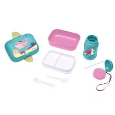 Kit Lanche fundo do Mar Leo&Leo 4 p�s