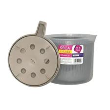 Centrifuga de Saladas Xplast home Cinza  2,5 L