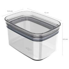 Organizador Herm�tico Retangula Block Ou Natural 650 ml