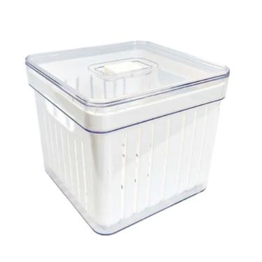 Organizador Elegance Quadrado com Cesto Plastutti 2,8 L