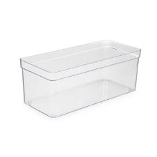 Organizador Plastutti Elegance Retangular Com Tampa 6,8 L