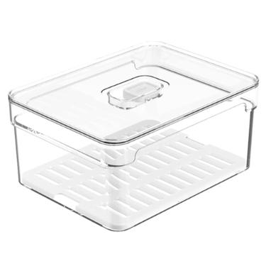 Organizador OU Clear Fresh Com Bandeja  2,2 L