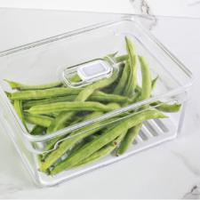 Organizador OU Clear Fresh Com Bandeja  2,2 L