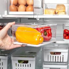 Organizador OU Clear Fresh Com Bandeja  2,2 L