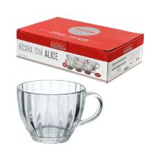 Jogo de X�cara Ch� Alice Hauskraft 6 Pe�as 220ml