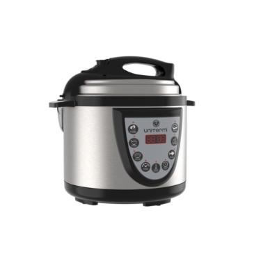 Panela de Press�o Digital El�trica Unitermi  Inox 4.0 L 220V