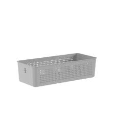 Cesto Flow Organizador Multiuso Chumbo OU 34x15x9 cm