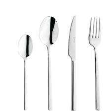 Faqueiro em inox Firenze Wolff 24 p�as