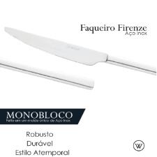 Faqueiro em inox Firenze Wolff 24 p�as