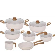 Jogo de panelas Sahara Casambiente Vanilla 8 pe�as