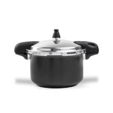 Panela de press�o  Pressure 2 Al�as 5,4L Ceramic Life  com fundo de Indu��o Brinox  Preto