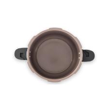 Panela de press�o  Pressure 2 Al�as 5,4L Ceramic Life  com fundo de Indu��o Brinox  Preto