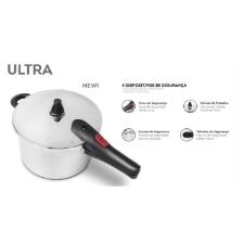 Panela de Press�o Inox Ultra com Fundo Triplo 4L Brinox