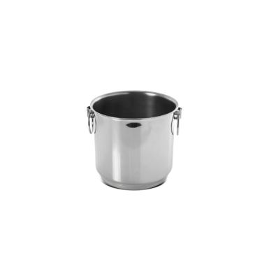 Balde para garafas e gelo em inox  Forma 4,5L