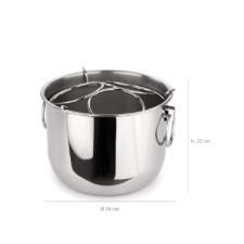 Champanheira em inox Aros Forma 6L