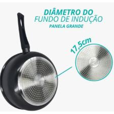 Panela Indu��o Revestimento Nanocer�mico Lehav� 24cm 3,5 Litros