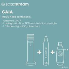 M�quina para Gaseificar �gua Gaia SodaStream Branca