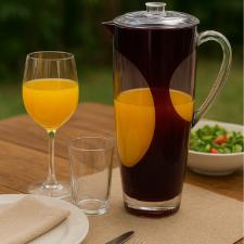 Jarra mesclada em acr�lico 2,2L uva