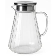 Jarra Melissa em Vidro Borossilicato com Tampa em Inox  1,7L  Vista Home