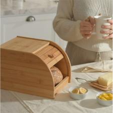 PORTA PAO SENSE COM ABERTURA FRONTAL PEQUENO BAMBO OU