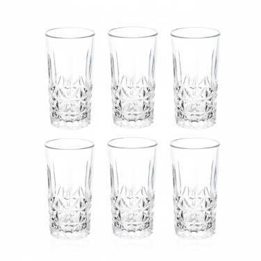 Jogo de Copos em vidro Light Lehav� 6 p�s 280ml