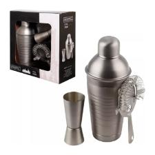 Conjunto Coqueteleira, Coador e Dosador em inox Hauskraft Fosco 500ml 3p�s