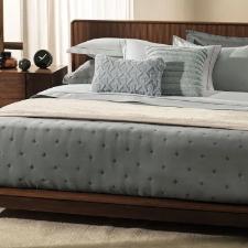 JOGO DE CAMA QUEEN 200FIOS 100%ALGOD�O BORDADO JUNO KARSTEN