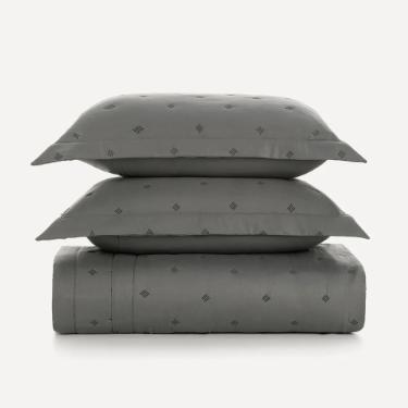 JOGO DE COLCHA JUNO QUEEN 200FIOS 100%ALGOD�O KARSTEN 240X260CM