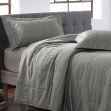 COLCHA KING SATINEE SQUARE  GREENJOY KACYUMARA