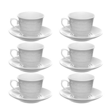 JOGO DE XICARA CAFE ANNE 6PCS HAUSKRALT  65ML