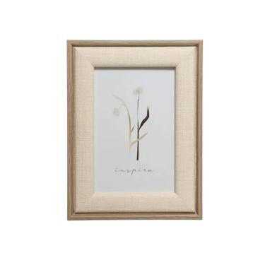 PORTA RETRATO MDF LYOR BEGE 10X15CM