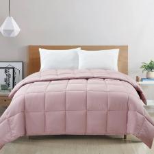 EDREDOM CASAL COMFORTER ROSA TOQUE PLUMA SONHARE