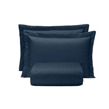 COBRE LEITO QUEEN  OCEANO TOQUE DE ALGODAO HEDRONS