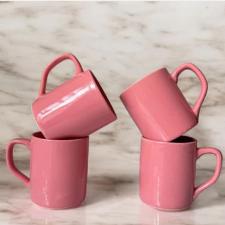 JOGO DE XICARAS SEM PIRES 4PCS INDIAN 90M ROSA