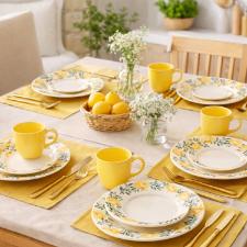 APARELHO DE JANTAR ALICE ETILUX 16 PE�AS