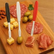 CONJUNTO 6 GARFO PARA PETISCOS TRAMONTINA IPANEMA COLORIDOS