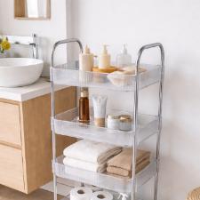 ORGANIZACAO PRATELEIRA 3 ANDERES COM RODAS