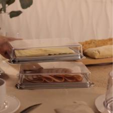 Jogo porta-frios com pin�a Forma vision 5 pe�as.