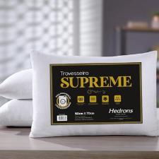 TRAVESSEIRO SUPREME BRANCO 50X70CM