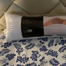 TRAVESSEIRO CORPO MICROFIBRA 200F LUFTEX 50X140CM