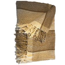 Manta Decorativa Uga Bege 180X260cm