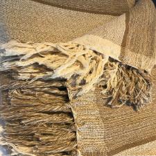 Manta Decorativa Uga Bege 180X260cm