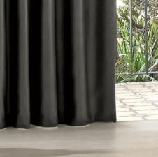 Cortina Corta Luz Bella Janela Blend 5,40x2,50m Preta