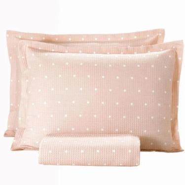 Colcha Sofia Dohler Casal Piquet Favo Algod�o