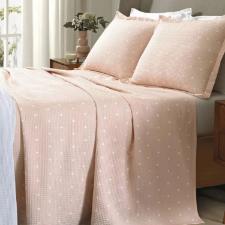 Colcha Sofia Dohler Casal Piquet Favo Algod�o