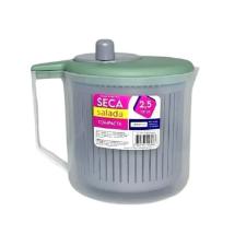 Seca Salada com Cesto Compacta  Mix Home Tampa Verde 2,5 L