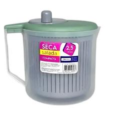 Seca Salada com Cesto Compacta  Mix Home Tampa Verde 2,5 L
