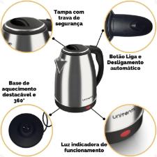 Chaleira El�trica Jarra Unitermi Atacama 1.8 Lts 1800w 220v.
