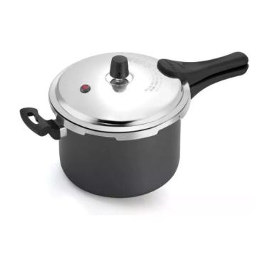 Panela de Press�o Fast Nacional 4,5L com Fechamento Externo Preta
