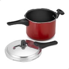 Panela de press�o em alum�nio Fechamento Externo 4,5L Vermelha
